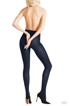 Falke Seidenglatt 40 Opaque Tights 19 Falke Seidenglatt 40 Opaque Tights -Fun Shop Mayfair Stockings 40414 6179 detail