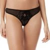Bluebella Addison Black/Rose Thong -Fun Shop Mayfair Stockings Addison Bra and Thong Black Ecomm 01 2