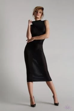 Maison Close Bande à Part Long Sleeveless Dress -Fun Shop Mayfair Stockings LongDress BandeaPart 560101 bande a part 002200 640x960 crop center 2x 91