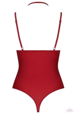 Maison Close Le Petit Secret Red Naked Breast Thong Body -Fun Shop Mayfair Stockings le petit secret 20
