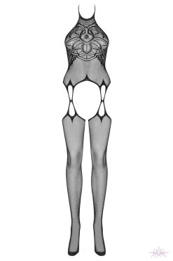 Obsessive Faux Suspender Fishnet Bodystocking -Fun Shop Mayfair Stockings obsessive bodystockings g316 packshot