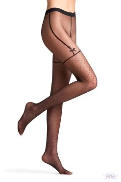 Falke Lovely Bow Tights -Fun Shop Mayfair Stockings1143563 62a16f29e3a18 3