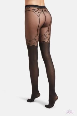 Wolford Flora Tights -Fun Shop Mayfair Stockings14839 9180 3 9