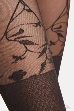 Wolford Flora Tights -Fun Shop Mayfair Stockings14839 9180 4 10