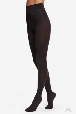 Wolford Logo Script Crystal Tights -Fun Shop Mayfair Stockings14843 8142 3 3