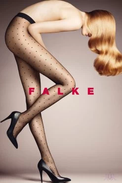 Falke Dot 15 Sheer Tights -Fun Shop Mayfair Stockings247608 2