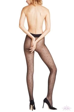 Falke Dot 15 Sheer Tights -Fun Shop Mayfair Stockings40685 3009 07 2
