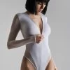 Maison Close Pure Tentation Long Sleeved White Thong Body -Fun Shop Mayfair Stockings608517 pure tentation blanc 0031 2048x 7