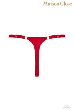 Maison Close Tapage Nocturne Red Mini Thong -Fun Shop Mayfair Stockings608649 ghost 2 23