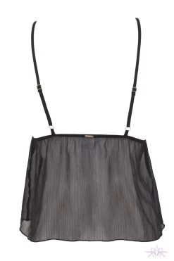 Bluebella Daisy Crop Black Cami And Short Set -Fun Shop Mayfair StockingsDaisy Cami Black IM 02 BluebellaIMMay20203369 13