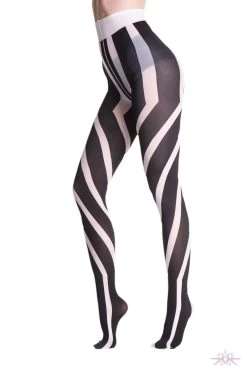 Trasparenze Linden Tights -Fun Shop Mayfair StockingsLINDENBIANCO2 83