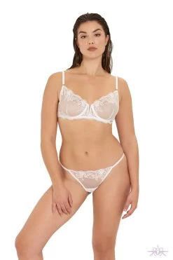 BLUEBELLA Bluebela Marseille White Bra -Fun Shop Mayfair StockingsMarseilleBraandBrief White 1 12