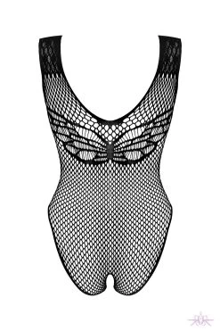 Obsessive Black Bee Open Bodysuit -Fun Shop Mayfair StockingsObsessive B134 teddy back packshot 1