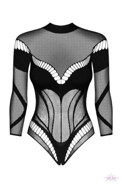 Obsessive Long Sleeved Open Bodysuit -Fun Shop Mayfair StockingsObsessive B135 teddy pwf 2
