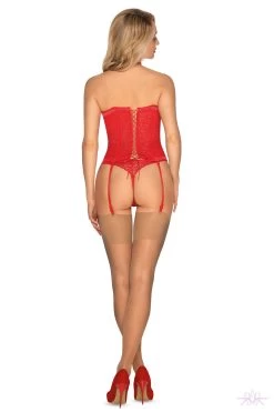 Obsessive Flameria Corset -Fun Shop Mayfair StockingsObsessive flameria corset back 3 6