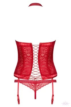 Obsessive Flameria Corset -Fun Shop Mayfair StockingsObsessive flameria corset back packshot 1