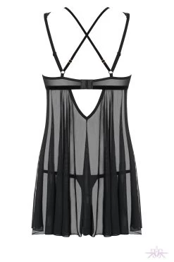 Obsessive Floral Babydoll -Fun Shop Mayfair StockingsObsessive 873 BAB 1 back packshot 3