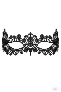 Obsessive Black Lace Mask -Fun Shop Mayfair StockingsObsessive A701 packshot 2