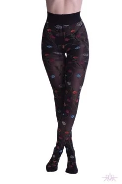 Trasparenze Platino Tights -Fun Shop Mayfair StockingsPLATINONERO 5