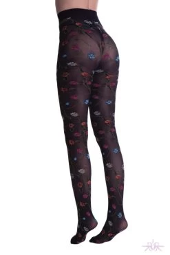 Trasparenze Platino Tights -Fun Shop Mayfair StockingsPLATINONERO2 4