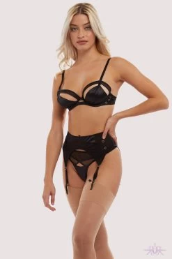 Playful Promises Charlie Cut-Out Plunge Bra -Fun Shop Mayfair StockingsPPSB3203 C 5 19