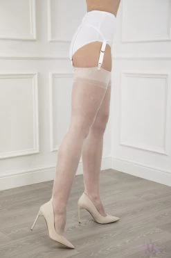 Gio Point Heel Fully Fashioned Stockings 19 Gio Point Heel Fully Fashioned Stockings -Fun Shop Mayfair StockingsPointFullyfashionedstockingsivory1 1024x1024 2x 8