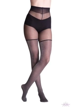 Trasparenze Tabasco Tights -Fun Shop Mayfair StockingsTABASCONEROLXARG 46