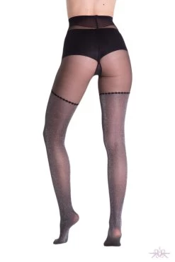 Trasparenze Tabasco Tights -Fun Shop Mayfair StockingsTABASCONEROLXARG3 48