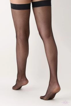 Oroblu Tricot Fishnet Hold Ups -Fun Shop Mayfair StockingsVOBC01008 1 10 7