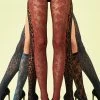 Oroblu Bicolour Lace Tights -Fun Shop Mayfair StockingsVOBC66411 410 420 2 H 24