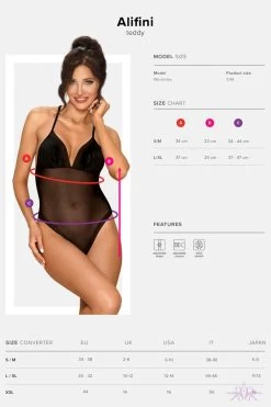 Obsessive Alifini Bodysuit -Fun Shop Mayfair Stockingsalifini teddy 01 9