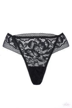 Jolidon Rock DJ Black Lace Thong 18 Jolidon Rock DJ Black Lace Thong -Fun Shop Mayfair Stockingsd2237 d2237.neg 1 85