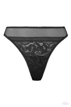 Jolidon Rock DJ Black Lace Brazilian Knicker -Fun Shop Mayfair Stockingsd2239 d2239.neg 3 77
