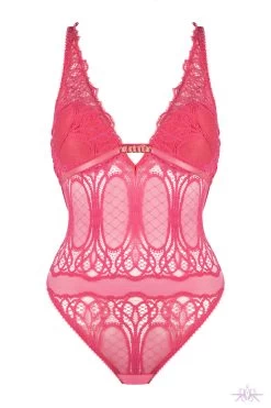 Jolidon Angels Pink Lace Bodysuit -Fun Shop Mayfair Stockingsh2251 h2251.fux 1 89