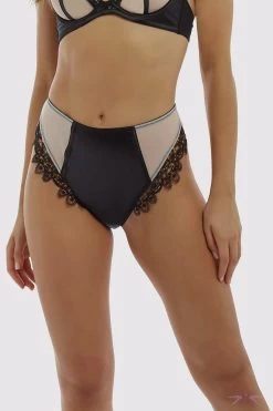 Playful Promises Anaise High Waist Brief -Fun Shop Mayfair Stockingsplayful promises brief playful promises anaise black highwaist brief 28923480342576 2048x2048 22