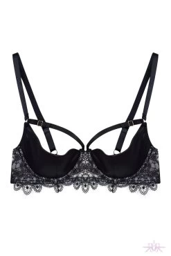 Playful Promises Anaise Quarter Cup Bra 11 Playful Promises Anaise Quarter Cup Bra -Fun Shop Mayfair Stockingsplayful promises pp3202b playful promises anaise black quarter cup bra 28882822004784 2048x2048 3