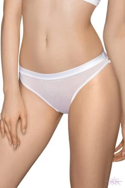 Roza Lisbet White Thong