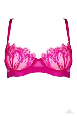 Jolidon Supreme Lace Underwired Pink Bra -Fun Shop Mayfair Stockingss2244 s2244.roz 1 118
