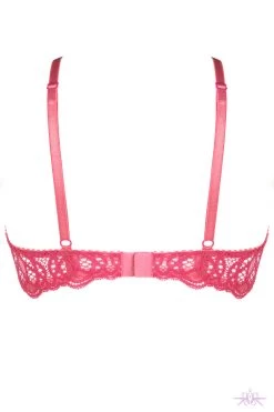 Jolidon Angels Pink Lace Underwired Bra -Fun Shop Mayfair Stockingss2249 s2249.fux 2 114