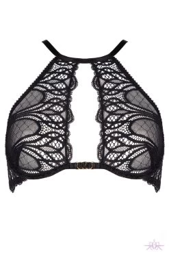 Jolidon Angels Black Lace Underwired Bra -Fun Shop Mayfair Stockingss2249 s2249.neg 1 2 113