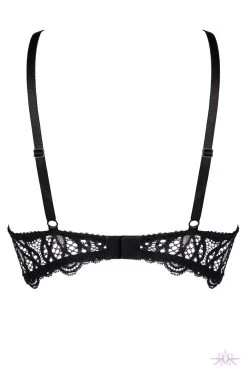Jolidon Angels Black Lace Underwired Bra -Fun Shop Mayfair Stockingss2249 s2249.neg 2 2 112