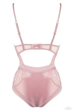 Prelude Marlene Pink Bodysuit -Fun Shop Mayfair Stockingsyh306 yh306.roz 2 40