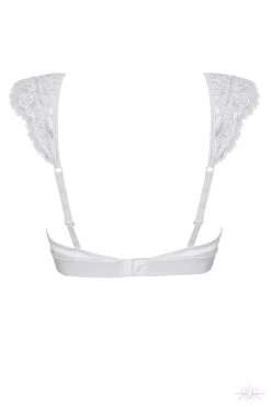 Prelude Marlene White Triangle Bra -Fun Shop Mayfair Stockingsys303 ys303.alb 2 62