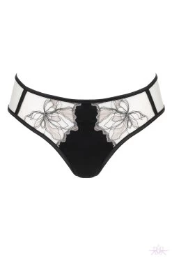 Prelude Greta Sheer Mesh Brazilian Knicker -Fun Shop yd310 yd310.bej 1 Mayfair Stockings 183