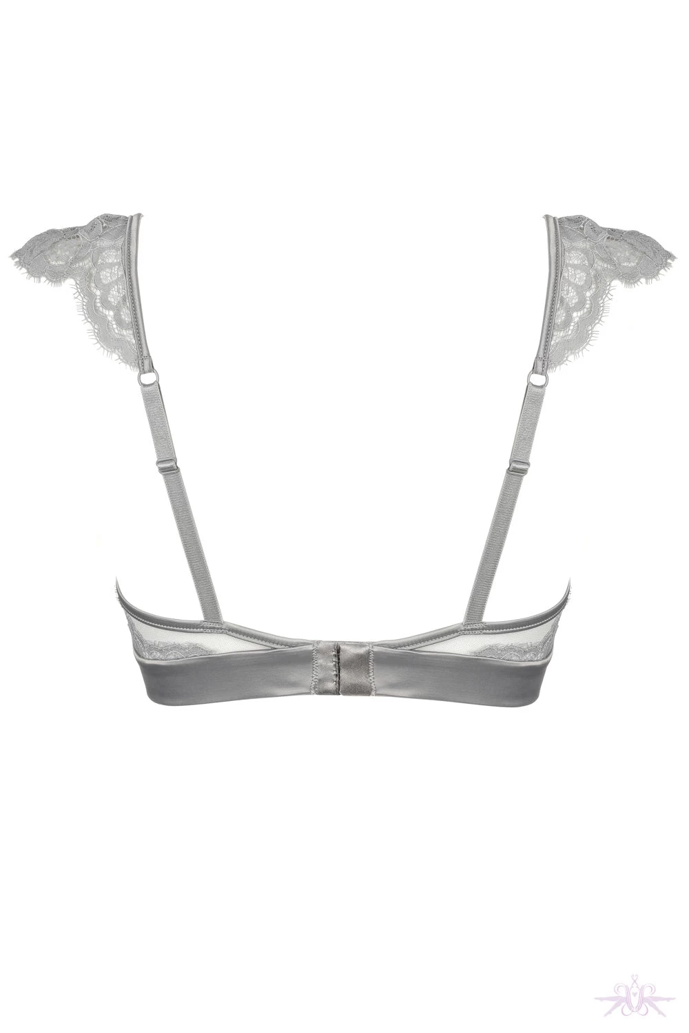 Prelude Marlene Grey Triangle Bra 8 Prelude Marlene Grey Triangle Bra - Image 6